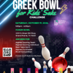 Divine Nine Greek Bowl for Kid's Sake, Big Brother Big Sister - Tarrant County