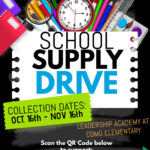 Elementary School Supply Drives