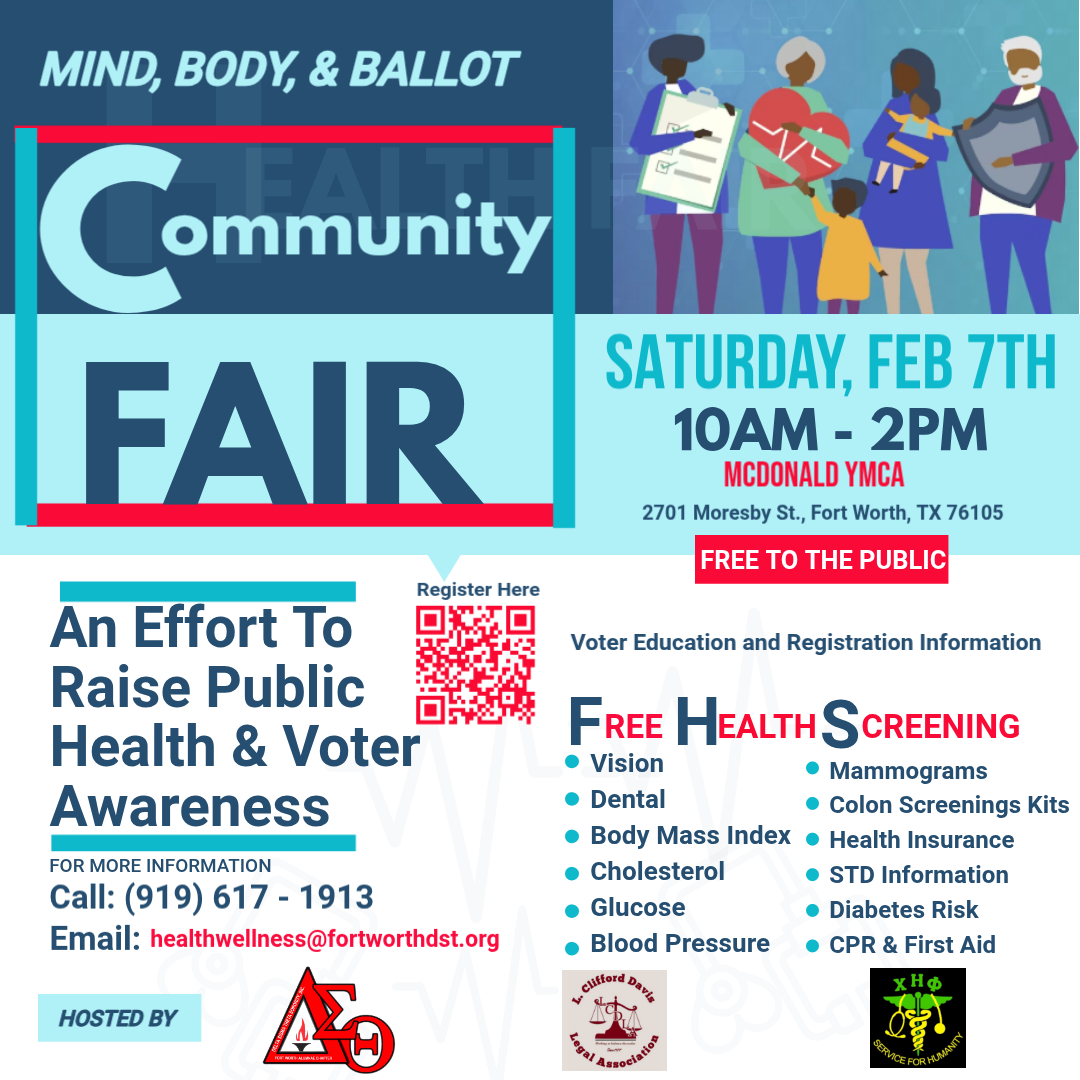 Mind, Body, & Ballot Community Fair
