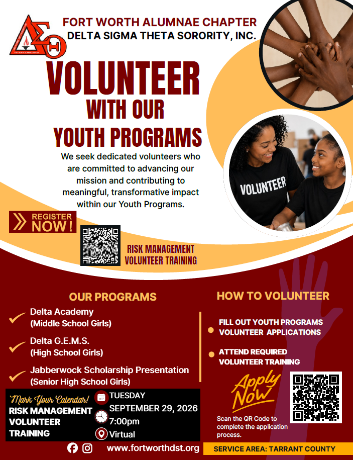 Volunteer with our Youth Programs